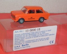 SES / Trabant 601 - Dispatcher - BVB Einsatzfahrtzeug / Topmodell in OvP. - 1:87