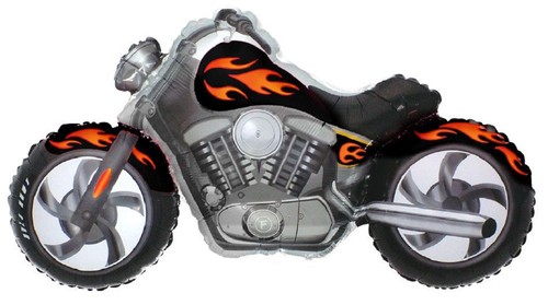 Motorrad custom bike - custom, schwarz