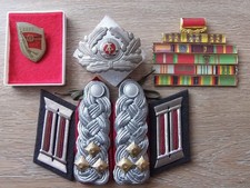 OBERST - * STASI *- KOKARDE "- INTERIMSSPANGE " - AUSZEICHNUNG - NVA - ehem. DDR