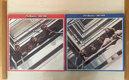 The beatles red - &, blue