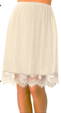 Damen Unterrock mit Spitze