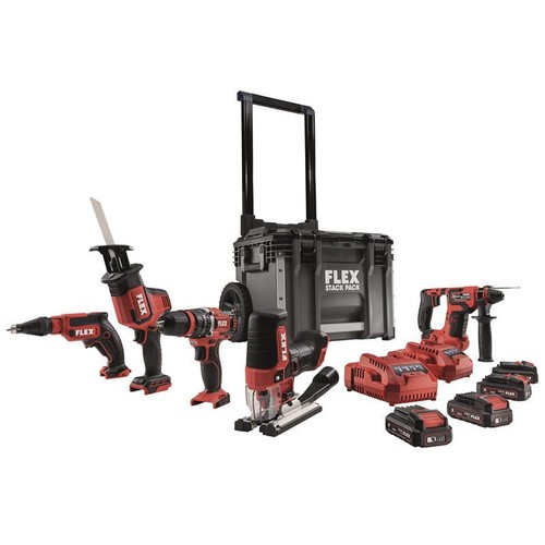 Flex akku set stack - flex, pack