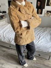 rabbit fur coat echt fell