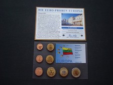 TOP Litauen 2011 Euro Proben Kursmünzensatz im Blister + Zertifikat! KMS! € Prob
