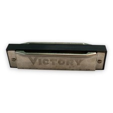 Victory Mundharmonika mit Etui – 10 Loch Blues Harp – Mundharmonika C-Dur