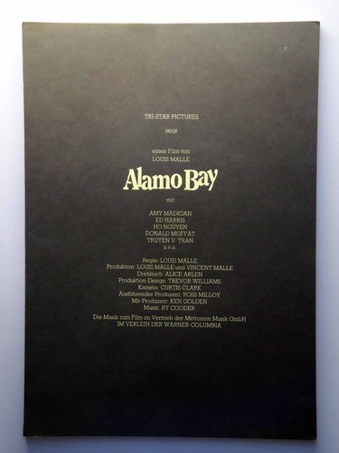 Alamo bay louis malle ed - alamo,