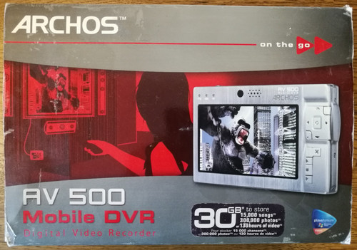 Archos 500 mobile dvr - mobile,