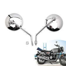 Paar Rund Universal M10 Motorrad Spiegel Rückspiegel 360 Gedreht Rechtsgewinde