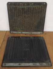 2 alte Spritzlappen/Schmutzfänger L- 3530 Oldtimer / LKW
