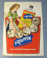 altes Werbeschild Frappin