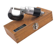 0-25mm 100er Trommel Mikrometer Mitutoyo Aussen Bügelmesschraube Japan