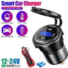 12V PD TypC Auto Motorrad