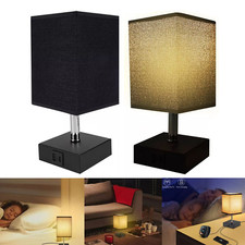 1/2x Nachttischlampe mit