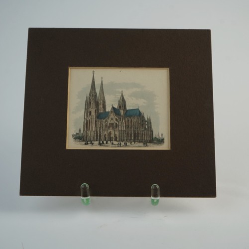 Köln dom original stahlstich - dom,