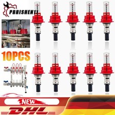 10x Flowmeter Fußbodenheizung