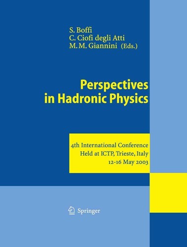 Perspectives hadronic - in,