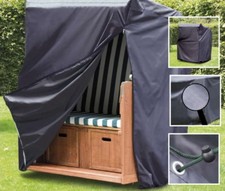 XXL Strandkorb-Schutzhülle Schutzhaube f Strandkörbe-Abdeckhaube Strandkorbhülle