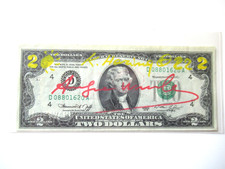 b) A. WARHOL: Echte 2 US$