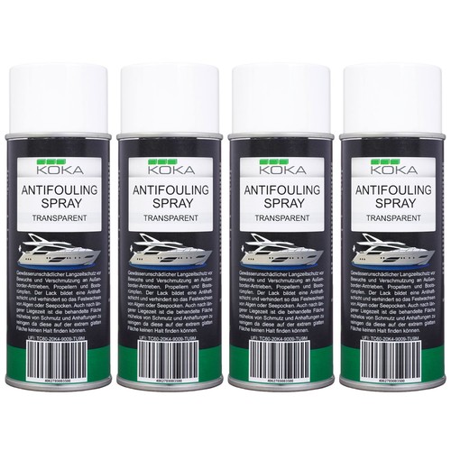 Koka antifouling spray klar - 4x,