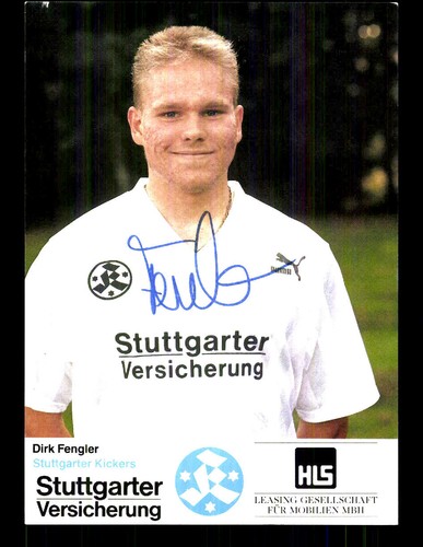 Autogrammkarten stuttgarter - 7,