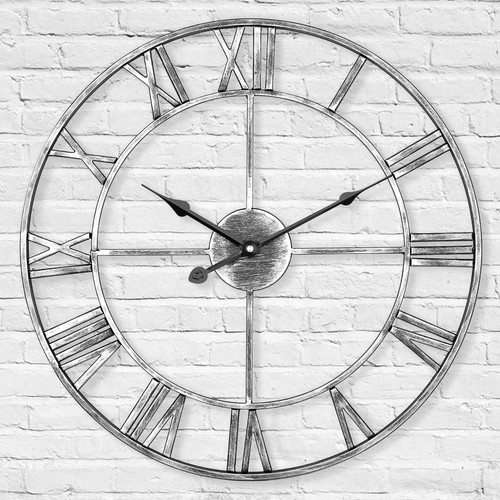 Leise metall skelett - leise, wanduhr