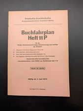 Buch Buchfahrplan Heft 11 P
