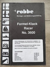 Robbe formel klack racer - robbe, rc