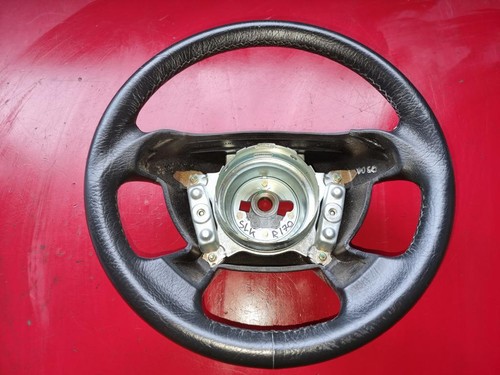 Lederlenkrad schwarz w208 - lederlenkrad,