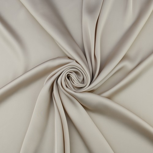 Hellbeige seidenchiffon - hellbeige,