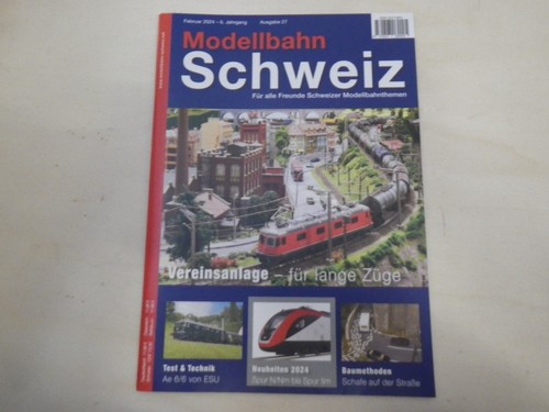 Zeitschrift modellbahn schweiz - zeitschrift,