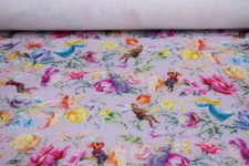 SALE Sweatshirt Stoff Rosa, Lila mit Feen und Rosen Zauber Kinder&Damen