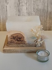 Handmade Kerze / Teelichhalter