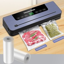 8 In1 Vakuumiergerät Vakuumierer Folienschweißgerät Lebensmittel mit Beutel NEU