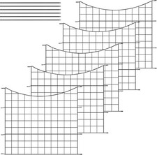Teichzaun Gartenzaun Gitterzaun 11tlg Set Steckzaun Zaunset Metallzaun 1268sz