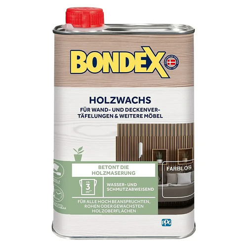 Bondex holzwachs farblos 250ml - bondex,