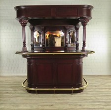 17647 Hausbar Mahagoni 2,00 m