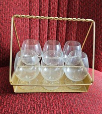 50er 60er Cocktail Schnapsglas Set Rockabilly Vintage Deko Alkohol 
