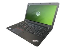 Linux Mint Laptop mit Laufwerk, Lenovo ThinkPad E560, i5, 256GB SSD (Garantie)