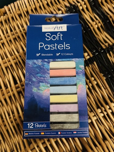 Kunstwerk weiche pastelle - weiche,