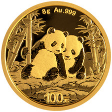 Goldmünze China Panda 2026 -