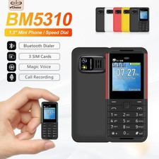 Mini Handy 3 SIM Bluetooth 2G