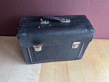 Werkzeugtasche DDR Werkzeugkoffer Vintage Leder Retro Arbeitstasche Elektriker