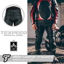 Leder Motorrad Bikerhose