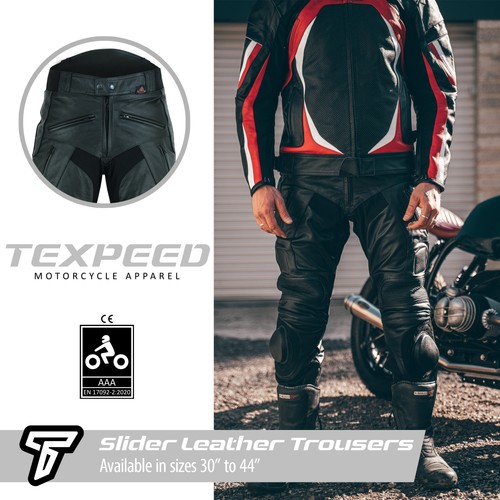 Leder motorrad biker hose - biker,