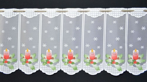 Weihnachtsgardine