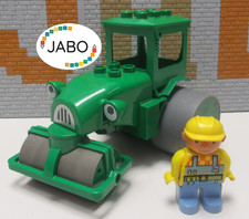 ( RB34/1 ) LEGO Duplo Bob der Baumeister  und Rollo Strassenwalze