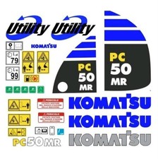Komatsu PC 50 MR Aufkleber