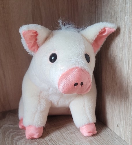 Schweinchen plüschtier hell - schweinchen,