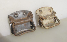 Vintage Eisengriffe Truhe