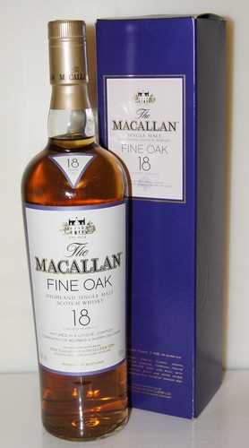 Macallan 18y fine oak - 18y, 43%